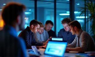 Team führt automatisierte Tests durch